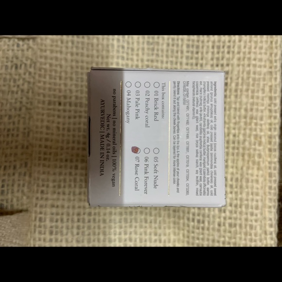 Just herbs lip and cheek tint - Rose Coral *fixed price* - Picture 11 of 11